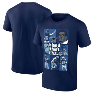 Men's Dallas Cowboys DaRon Bland Fanatics Navy T-Shirt