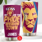 Personalized Brisbane Lions Tumbler Cup No.02