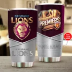 Personalized Brisbane Lions Premiers 2025 Tumbler Cup No.01