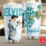 Personalized Elvis Presley Tumbler Cup No.22