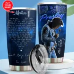 Personalized Elvis Presley Tumbler Cup No.03