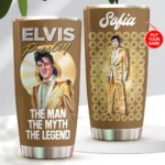 Personalized Elvis Presley Tumbler Cup No.34