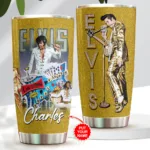 Personalized Elvis Presley Tumbler Cup No.35
