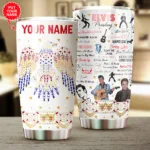 Personalized Elvis Presley Tumbler Cup No.10