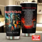 Personalized Iron Maiden Tumbler Cup No.02