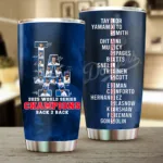 Los Angeles Dodgers World Series 2025 Tumbler Cup No.12