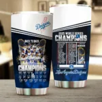 Los Angeles Dodgers 2025 World Series Champions Tumbler Cup No.03
