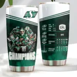 Saskatchewan Roughriders 2025 Grey Cup Champions Tumbler Cup No.10