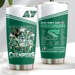 Saskatchewan Roughriders 2025 Grey Cup Champions Tumbler Cup No.02
