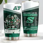 Saskatchewan Roughriders 2025 Grey Cup Champions Tumbler Cup No.04