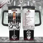 Personalized Ghost Band 40oz Stanley Tumbler No.01
