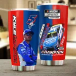 Kyle Larson 2025 NASCAR Cup Series Champions Tumbler Cup No.01