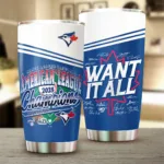 Toronto Blue Jays 2025 American League Champions Tumbler Cup No.18