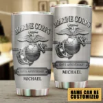 Personalized US Marine Corps Tumbler Cup No.01